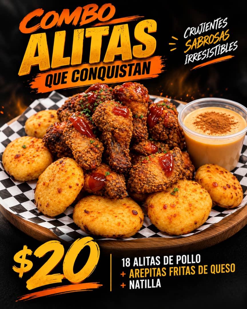 Combo Alitas Crujientes 18
